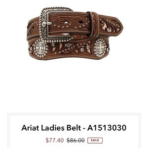 Ariat Lady’s belt